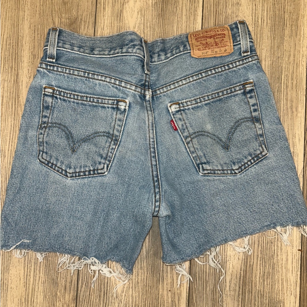 Levi's Blue Jean Shorts Classic Style